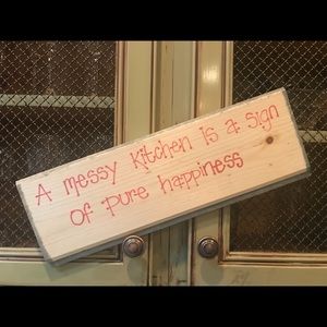 CUSTOMIZED WOODEN WALL ART. Hand painted.